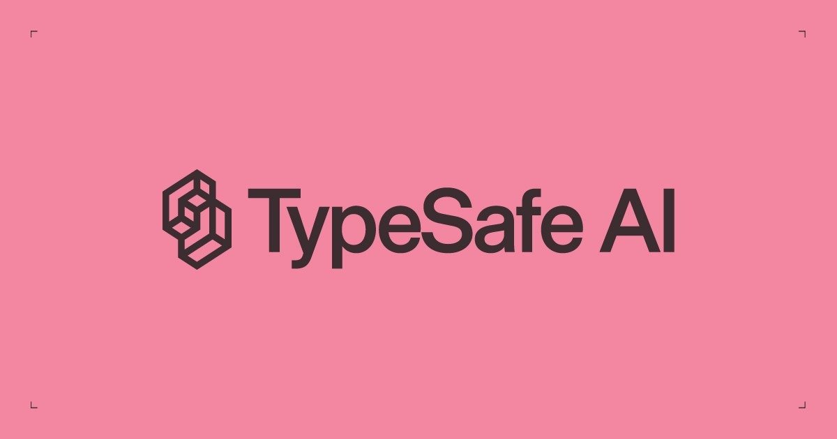 Official TypeSafe AI branding — Jev System One announcement