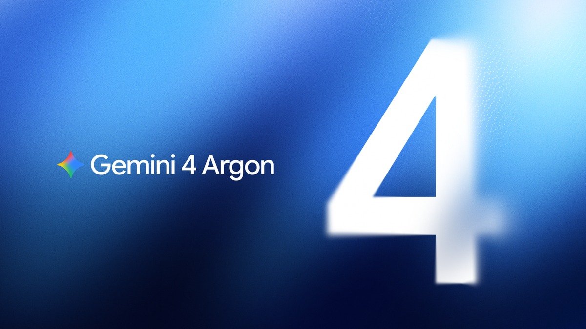 Official Google Gemini 4 Argon announcement social image
