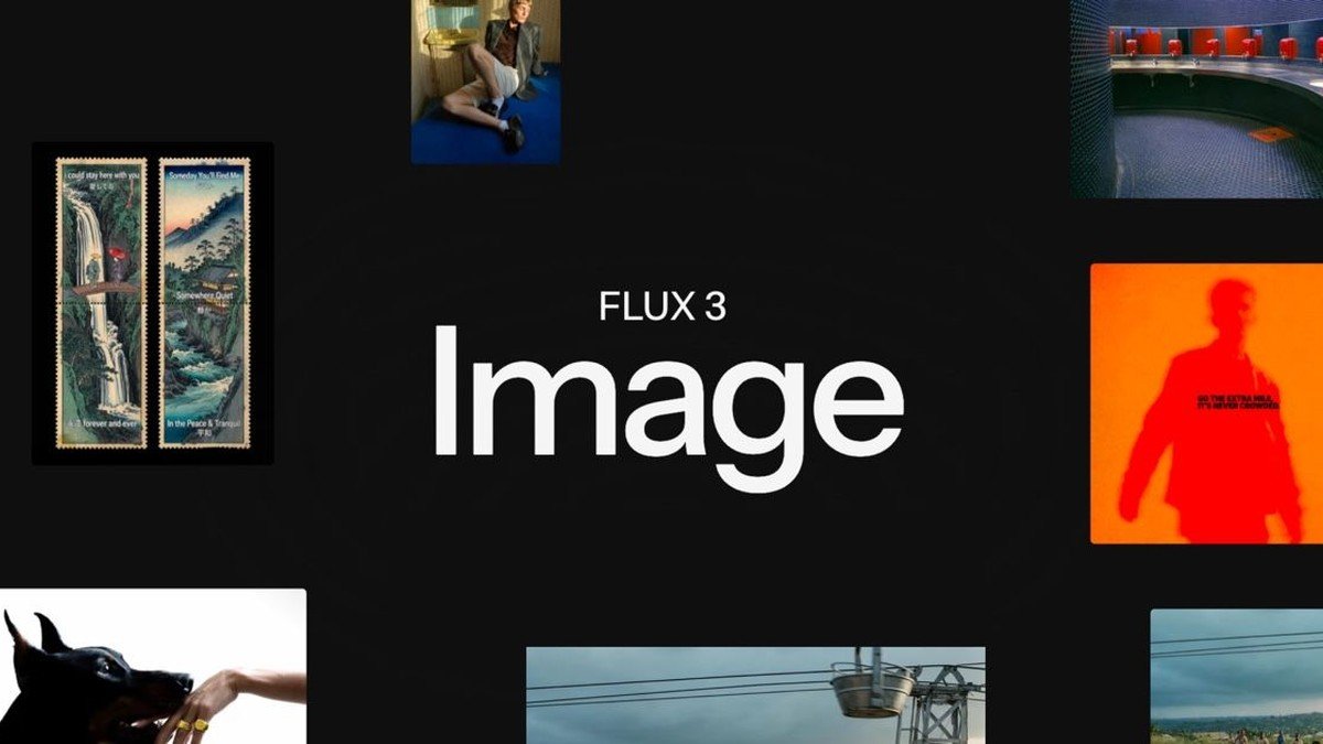 Official Black Forest Labs FLUX 3 Image announcement social image